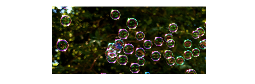 Bursting the bubble
