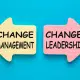 Change management and leadership